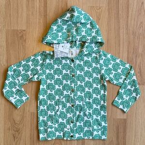 ☘️ NWT kate quinn Girl’s Hoodie with Shamrocks and Trinity Knots